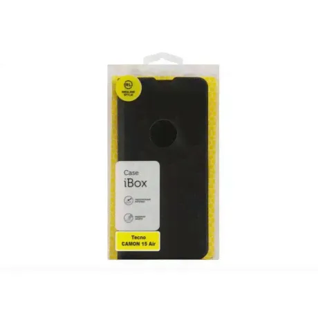 Чехол-книжка Red Line с застежкой на магнитах Tecno CAMON 15 Air (черный) УТ000022619-2
