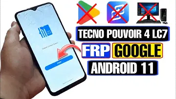 Tecno Pouvoir 4 LC7 FRP Bypass Android 11 2023 | Tecno Pouvoir 4 Google Account Bypass Without PC