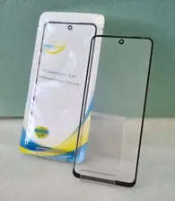 Стекло для переклейки Tecno Camon 18/Camon 18P/Infinix Hot 11S (CH7N/CH6N/X681b) черное
