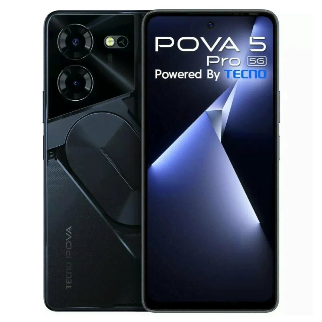 Tecno Смартфон LH8n POVA 5 Pro 8/128 ГБ, черный
