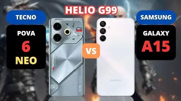 Tecno Pova 6 Neo vs Samsung Galaxy A15 | PHONE COMPARISON
