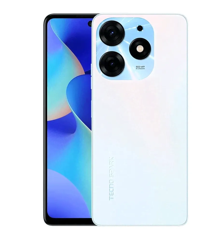 Смартфон Tecno Spark 10 PRO 4+128 ГБ белый