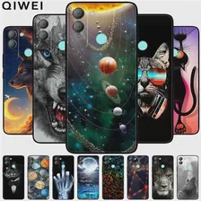 Чехол Для Tecno Pop 5 LTE Чехол Мягкий Силиконовый Лев Волк TPU Чехлы для телефонов Tecno Pop 5 Pro Pop5 Чехлы Cool Coque pop 5LTE Fundas