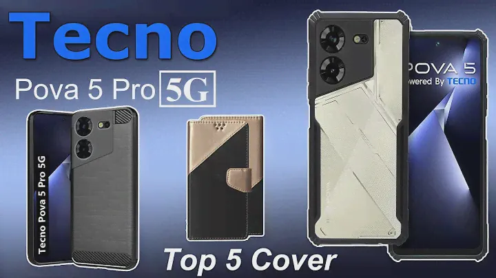 Tecno Pova 5 Pro 5G Back Cover Case Pouch Transparent Cover Leather Finish Flip Cover - MMR Mobiles