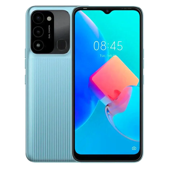 Смартфон Tecno Spark Go 2022 NFC, 6.5", IPS, 2 Гб, 32 Гб, 13 Мп, 5000 мАч, серебристый-0