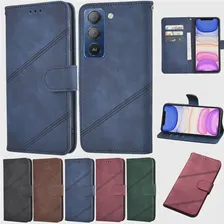 Чехол-бумажник Для Tecno Pop 5 Pro Чехол-книжка с откидной крышкой Кожаный Чехол Для телефона Для Tecno Pop 5 Pro Pop 5s 5x6 Pova 4 pro Coque Etui Hoesje