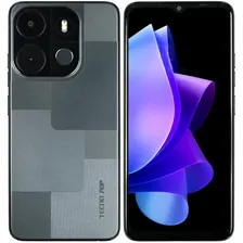 Смартфон Tecno POP 7, 6.6", IPS, 2 Гб, 64 Гб, 8 Мп, 5 Мп, 2 sim, 5000 мАч, черный