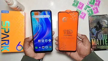 Tecno Spark 6 Go 2021 🔥🔥 11D Tempered Glass Protector || Tecno SPARK Go 2021 Unboxing