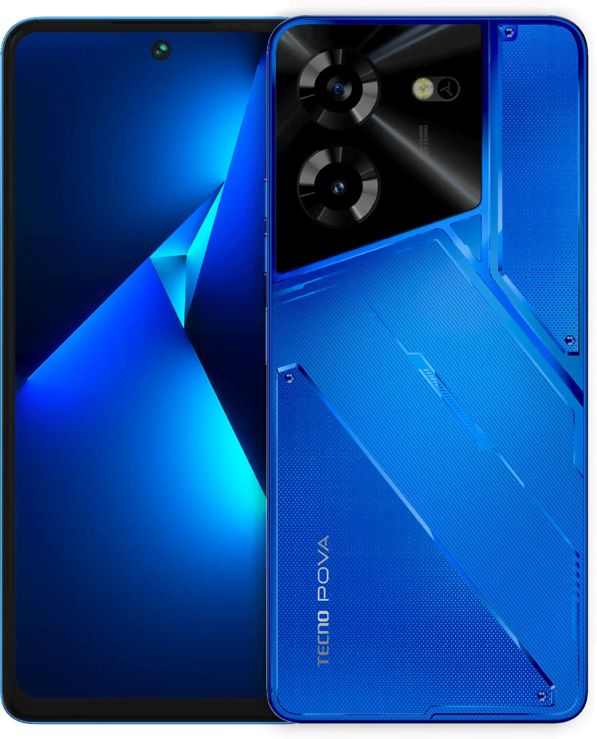 Смартфон TECNO POVA 5 8/128 ГБ, hurricane blue