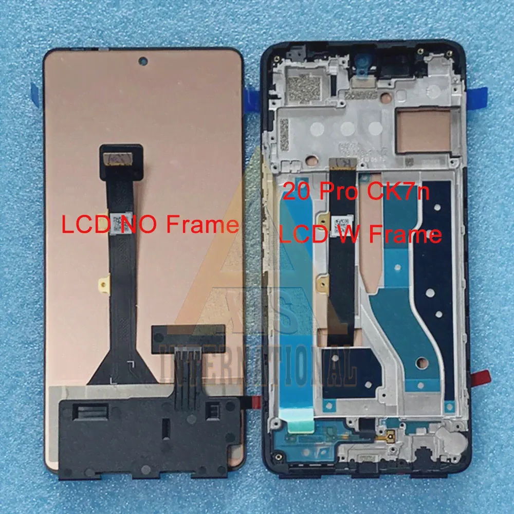 6,67 "Оригинал Для Infinix Tecno Camon 20 Pro 4G LCD CK7n ЖК-экран Сенсорная Панель Дигитайзер Для Tecno Camon 20 Pro Рамка дисплея-0