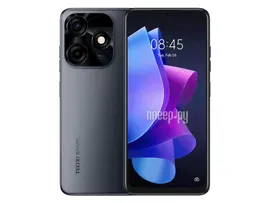 Сотовый телефон Tecno Spark 10C 4/64Gb KI5m Meta Black