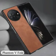 Для Tecno Phantom V Fold 5G Кожаный чехол для телефона Phantom V Fold Жесткий защитный чехол для ПК Funda для Phantom V Fold 5G Флип-чехол