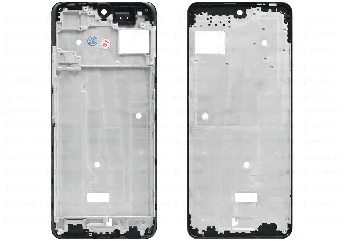 Рамка дисплея Tecno Pova 3 (LF7n) (черная)